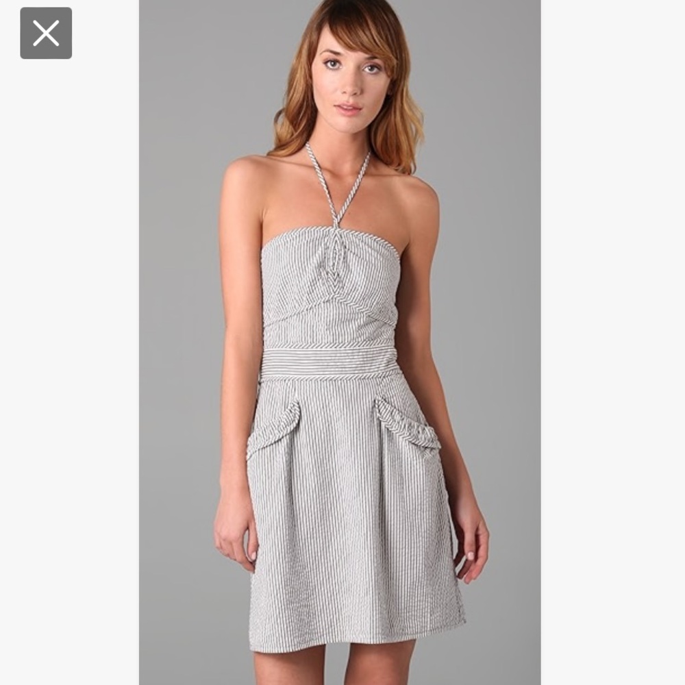 Juicy Couture seersucker dress lg
